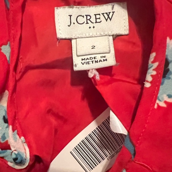 ⭐️🌹J. Crew Floral Longsleve Dress - Picture 8 of 9